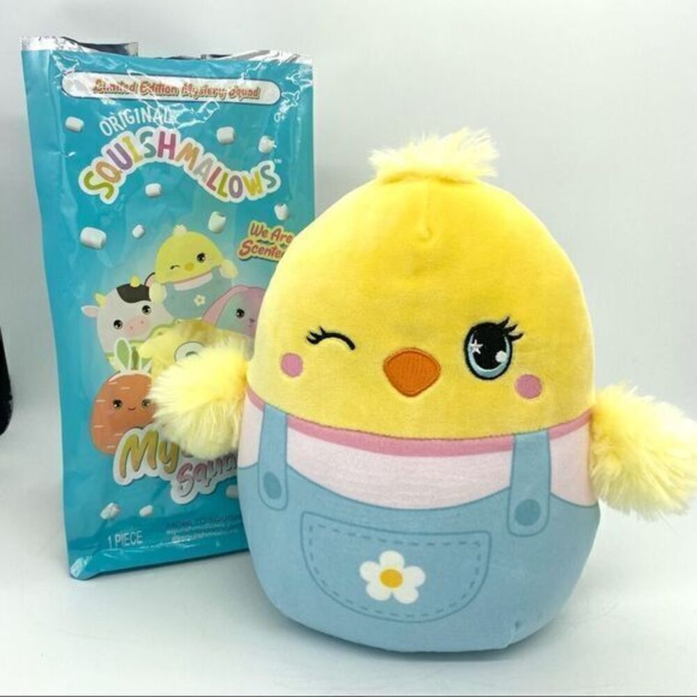 Squishmallow Easter Mystery Scented Aimee The Chick Plush 8” NEW